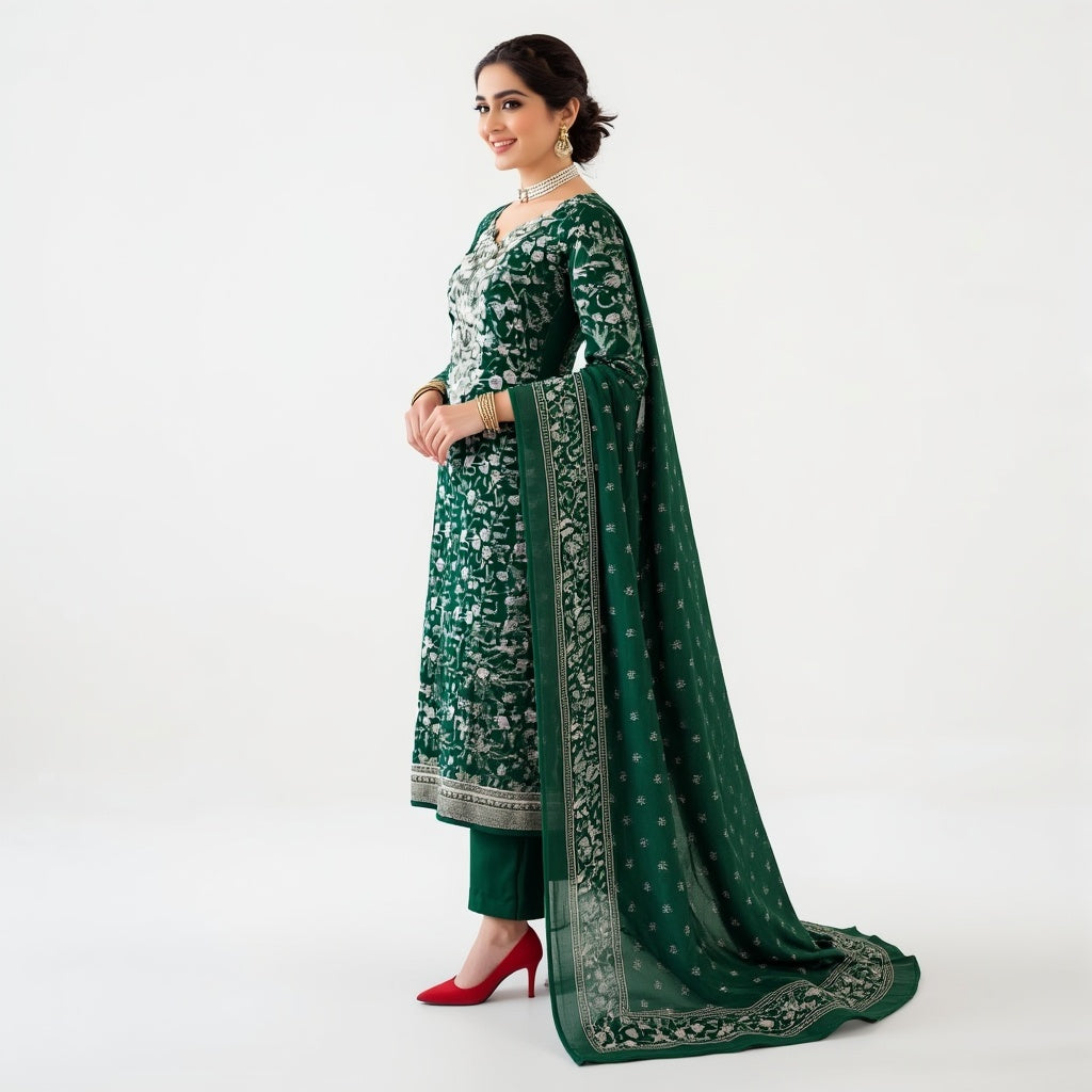 3 Piece Ladies Suit – Modern Eastern Wear for Women (3 Piece)