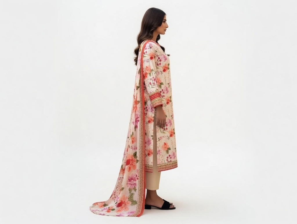 Designer Pakistani Suit for Girls – Trendy PEIRHAN Collection (3 Piece)